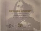 Ozzy Osbourne - Signed Certificate From The Other Side Box Set-Brand New