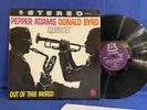 PEPPER ADAMS DONALD BYRD OUT WORLD W2041.  ORIGINAL USA LP EXC