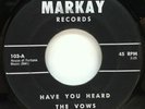 VOWS Have You Heard / I Wanna A Chance 1962 Originall 7