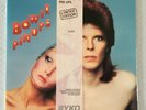DAVID BOWIE - PIN UPS + CLEAR VINYL - RYKO 1990 USA ISSUE + OBI  - EXCELLENT