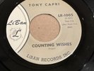 Tony Capri - Counting Wishes/That’s The Way * LiBan LR-1005 Teen Doo Wop 45