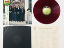 THE BEATLES Hey Jude Red Wax Japan Orig. 1ST LP AP-8940 1970 w/Circle Obi Insert