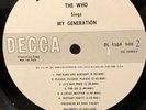 The Who Sings My Generation 1st Press Mono wlp Promo NM-  Holy Grail
