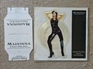 MADONNA - Crazy For You UK Shaped Vinyl Picture Disc with Plinth (1991  W0008P)