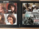 BEATLES Let It Be LP Rare Custom Inner Sleeve Purple Label GET BACK NM