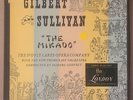 GILBERT AND SULLIVAN THE MIKADO LLX-190 NM LP'S
