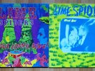 2 x LP 33T LIME SPIDERS 