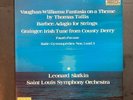 VAUGHAN-WILLIAMS: fantasia on a theme by Thomas Tallis