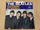 The Beatles 45 Sleeve YESTERDAY Capitol West Coast Thumb Tab 1965