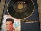 Elvis Presley Platinum Blue Hawaii & Help Falling in Love 1961 RIAA Frame 45 RPM