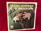 FRANK GORSHIN (OF BATMAN FAME)- The Riddler A&M 804. Autographed   VG Vinyl