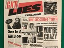 Guns N' Roses-Lies @1988 Made in UK Europe Geffen Records ‎- WX 218, Uzi Suicide