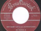 JOE THERRIEN JR “Hey Babe  Let’s Go Downtown” BRUNSWICK
