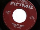EARLS Doo Wop 45rpm Lookin For My Baby b/w Cross My Heart HEAR