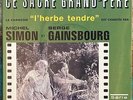 45t Serge Gainsbourg - L'herbe tendre - OST Ce sacre grand-pere
