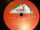 HOROWITZ - TOSCANINI / TCHAIKOVSKY concerto no 1 / HMV D.B 8922-5