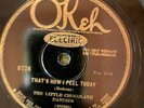 Okeh 8728 Little Chocolate Dandies THATS HOW I FEEL EE+ 78 rpm Benny Carter JAZZ