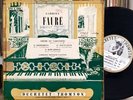 GERMAINE THYSSENS-VALENTIN Plays FAURE DUCRETET-THOMSON 270 C 086 10