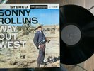 Sonny Rollins Way out West w.Ray Brown-S.Manne Contemporary (Japan) insert