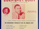BURN BABY, BURN Donald Warden SEALED+MINT 1965 LP LA Watts Riots Johnny Nash