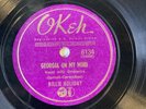 BILLIE HOLIDAY ‘GEORGIA ON MY MIND/ LET’S DO IT’ OKEH 78 E+ COPY - LESTER YOUNG