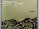 D833 Schubert Complete Piano Trios Beaux Arts Trio 2LP Philips 835 393/94 AY St