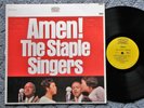 THE STAPLE SINGERS *Amen * 1965 Excellent Vinyl Stereo Epic Records LP