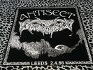 ANTISECT LP LEEDS 2/4/86 AMEBIX ICONS OF FILTH CONFLICT DOOM PUNK KBD RARE PENI