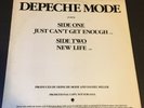 DEPECHE MODE - Just Can't Get Enough - 45RPM single PROMO 12