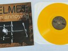 Helmet Born Annoying Vinyl Record LP Yellow 1995 Germany Amphetamine Reptile