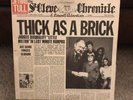 Jethro Tull -Thick As A Brick First Press Vinyl LP CHR 1003 Fold Out Sleeve VG+