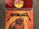 Metallica Lp 12” Jump In The Fire 1986 Red Vinyl Original Press Rare N. M