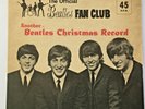 BEATLES SECOND FAN CLUB VINYL FLEXI DISC  DECEMBER 1964 WITH  FANCLUB LETTER