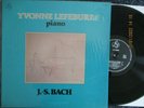 RARE YVONNE LEFEBURE J.S.BACH FY 065 STEREO FRANCE