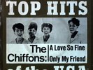 The Chiffons - A Love So Fine / Only My Friend GER 7in 1963 (VG+/VG) .