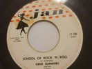 GENE SUMMERS AND HIS REBELS: SCHOOL OF ROCK 'N ROLL/STRAIGHT SKIRT 45 1958 VG+
