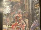 1986 Iron Maiden Somewhere In Time vinyl record LP