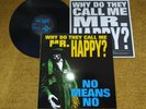 NO MEANS NO WHY DO THEY CALL ME MR HAPPY 1993 UK VIRUS123 EX VINYL LP PUNK ROCK