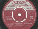 LOU JOHNSON on London —THE MAGIC POTION— northern soul 45 EP | UK ORIG