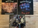 Motorhead x 3 Bomber, No Sleep, Iron Fist Vinyl Ex+/VG Bronze Records