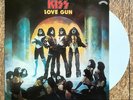 KISS . love gun LP limited WHITE VINYL Judas Priest DIO Metallica AC/DC Megadeth