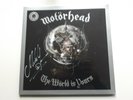 Motörhead The Wörld Is Yours Silver Vinyl Limited Edition SignatureMikkey Dee
