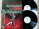 IRON MAIDEN Virtual XI Japan Tour 2 LP Gatefold w/ Obi Poster Promo White Label