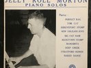 BUTCH THOMPSON Plays JELLY ROLL MORTON Piano Solos - ORIGINAL Ragtime Lp - NM