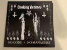 CHOKING VICTIM NO GODS/NO MANAGERS (80407-1) LP VINYL 1999 VG+ Hellcat Records