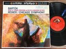 BARTOK   MUSIC FOR STRINGS & CELESTA - REINER / RCA LSC-2374 TAS 1s/1s ED1 LP