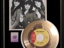 THE RONETTES BABY I LOVE YOU 45 RPM GOLD METALIZED RECORD PHIL & RONNIE SPECTOR