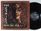 CYNICS Here We Are GET HIP LP VG+ autographed #