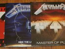 Metallica-Kill 'Em All, Ride The Lightning, Master Of Puppets Colored Vinyl LP's