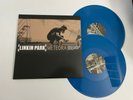 LINKIN PARK METEORA 2XLP AQUA BLUE COLORED VINYL EX/EX WARNER BROS RECORDS